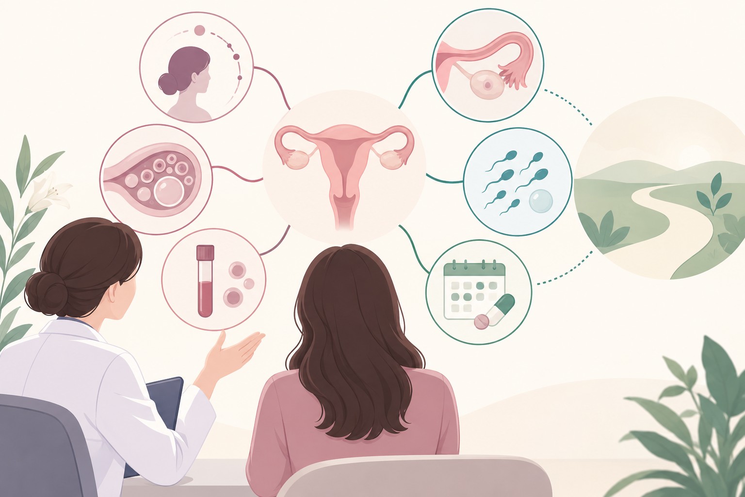 낮은 AMH를 나이·배란·난관·정액검사·일정과 함께 해석하는 지도